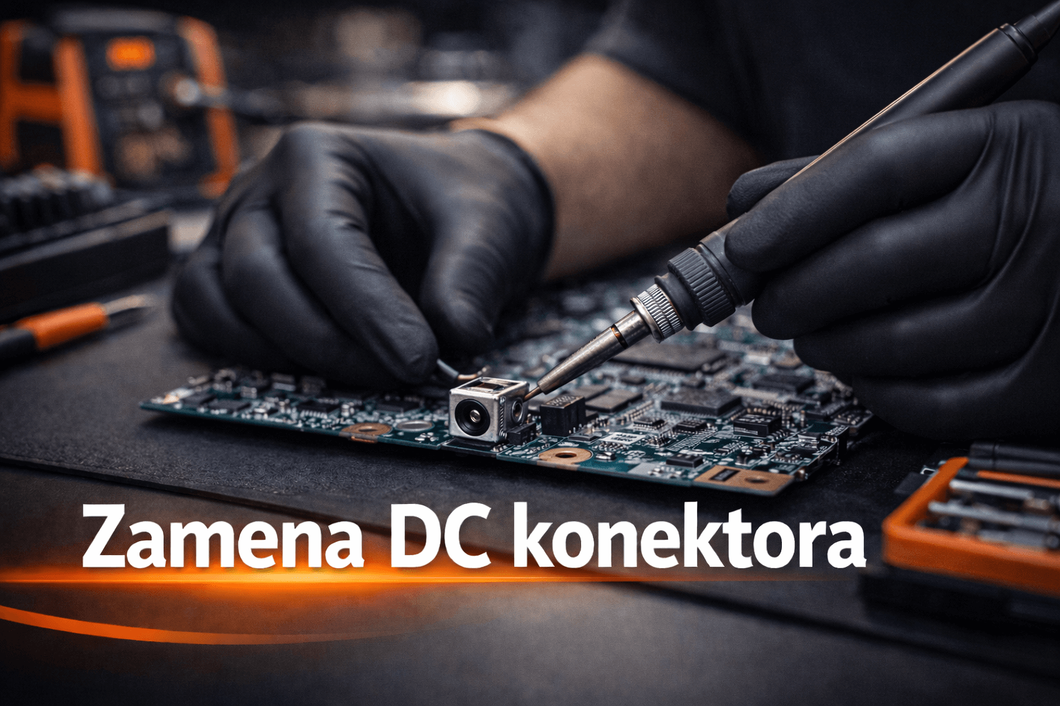 zamena DC konentora zamena DC konentora